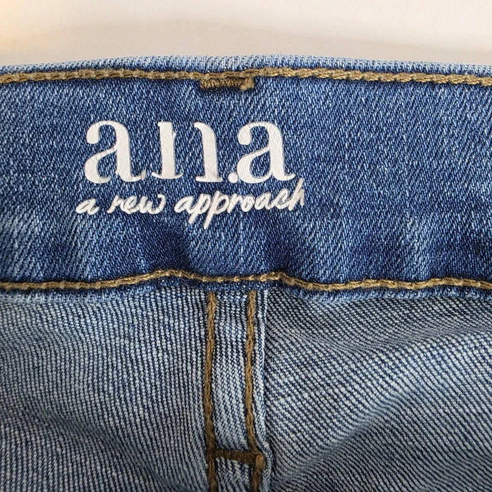 a.n.a A New Approach Low Rise Flare Jeans Denim Size 14